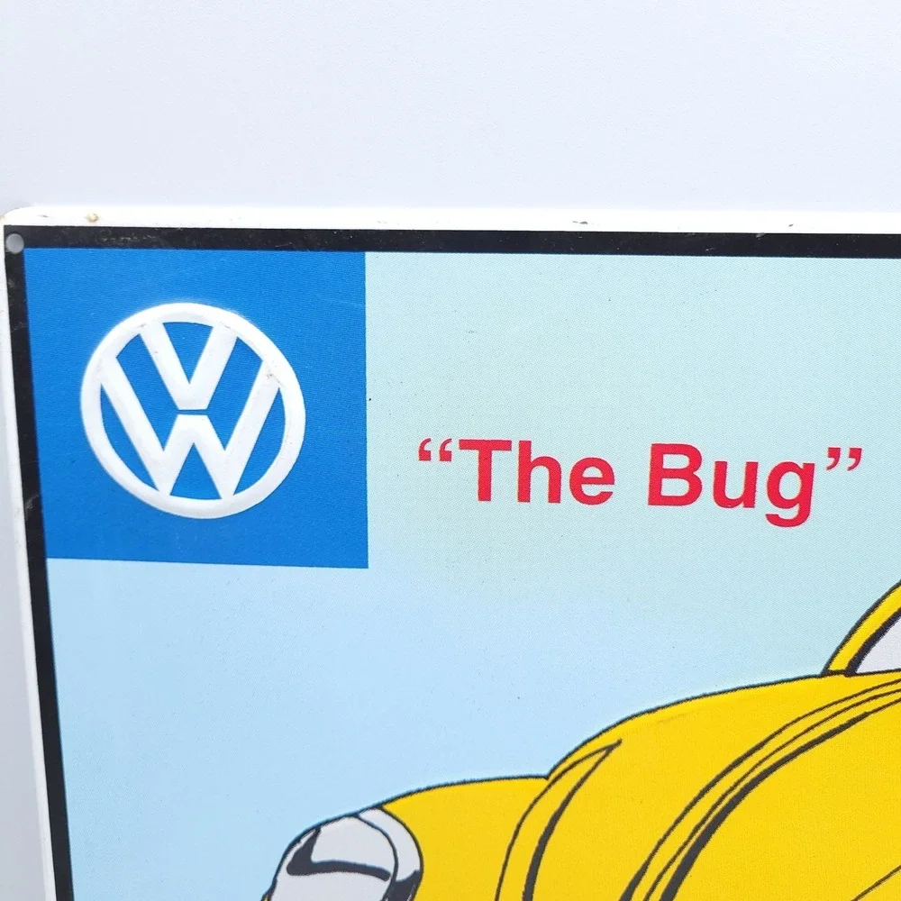 Vintage Volkswagen Metal Sign 